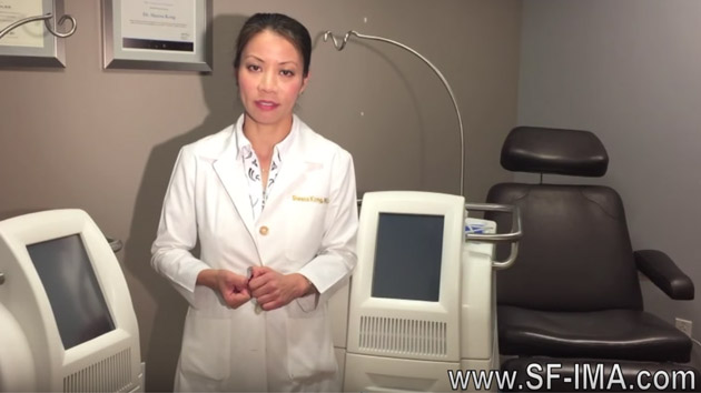 Dr. Kong talking about coolsculpting