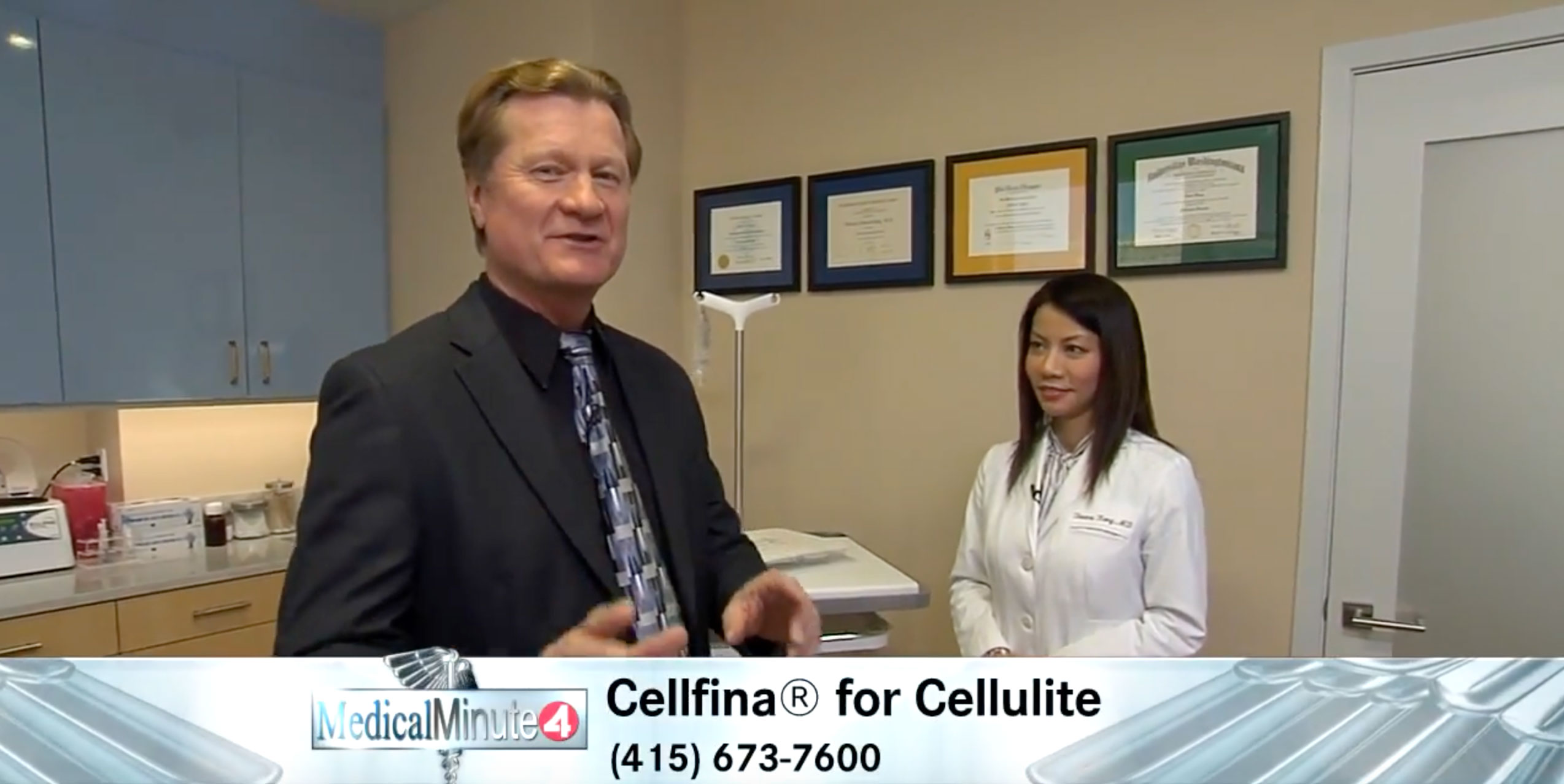 Dr. Kong talking about Cellfina